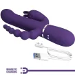 PRETTY LOVE - CAMMY TRIPLE VIBRATEUR MULTIFONCTION 4 EN 1 VIOLET PRETTY LOVE - CAMMY TRIPLE VIBRATEUR MULTIFONCTION 4 EN 1 VIOLET