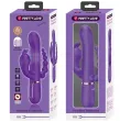 PRETTY LOVE - CAMMY TRIPLE VIBRADOR MULTIFUNCIÓN 4 EN 1 MORADO PRETTY LOVE - CAMMY TRIPLE VIBRADOR MULTIFUNCIÓN 4 EN 1 MORADO