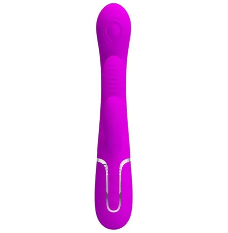 PRETTY LOVE - SHANIA TRIPLE RABBIT VIBRATOR MULTIFUNCTION PINK