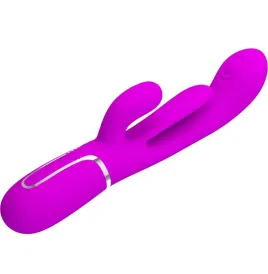 PRETTY LOVE - SHANIA TRIPLE VIBRADOR RABBIT MULTIFUNCIÓN ROSA