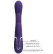 PRETTY LOVE - SHANIA TRIPLE RABBIT VIBRATEUR MULTIFONCTION VIOLET