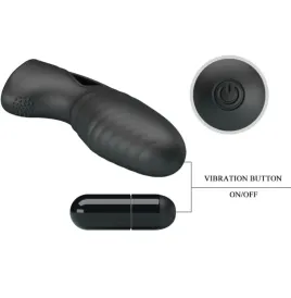 PRETTY LOVE - ALAN SILIKON-FINGERVIBRATOR SCHWARZ