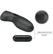 PRETTY LOVE - ALAN SILICONE FINGER VIBRATOR BLACK PRETTY LOVE - ALAN SILICONE FINGER VIBRATOR BLACK