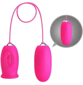 PRETTY LOVE - Ovulo vibrante a forma di margherita lingua stimolante per il clitoride ROSA