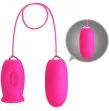 PRETTY LOVE - Ovulo vibrante a forma di margherita lingua stimolante per il clitoride ROSA PRETTY LOVE - Ovulo vibrante a forma di margherita lingua stimolante per il clitoride ROSA