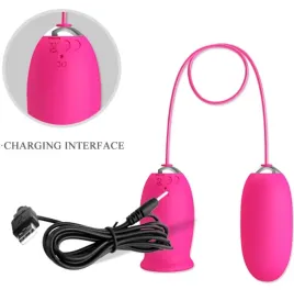 PRETTY LOVE - DAISY VIBRATING EGG CLITORIS STIMULATING TONGUE PINK