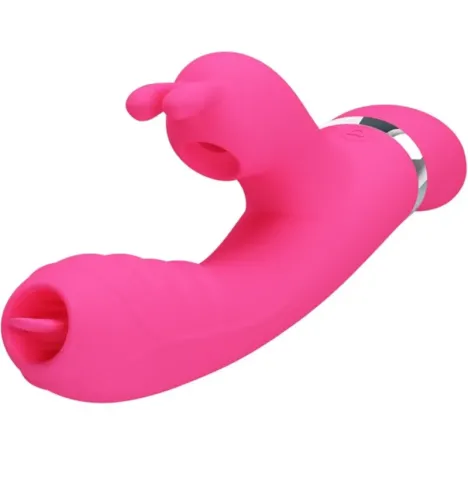 PRETTY LOVE - PHOENIX MULTIFUNCTION RABBIT VIBRATOR PINK