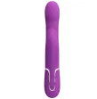 PRETTY LOVE - VIBRADOR and ESTIMULADOR MULTIFUNCIÓN 4 EN 1 MORADO