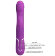 PRETTY LOVE - VIBRADOR and ESTIMULADOR MULTIFUNCIÓN 4 EN 1 MORADO