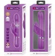 PRETTY LOVE - VIBRADOR and ESTIMULADOR MULTIFUNCIÓN 4 EN 1 MORADO