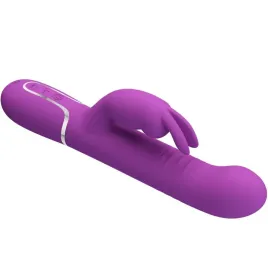 PRETTY LOVE - COALE VIBRADOR RABBIT MULTIFUNCIÓN 4 EN 1 MORADO