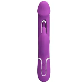 PRETTY LOVE - KAMPAS 3 IN 1 MULTIFUNZIONE VIBRATORE CONIGLIO VIOLA
