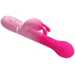 PRETTY LOVE - VIBRATEUR LAPIN MULTIFONCTION 3 EN 1 DEJON ROSE PRETTY LOVE - VIBRATEUR LAPIN MULTIFONCTION 3 EN 1 DEJON ROSE