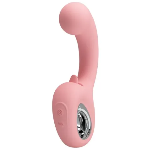 PRETTY LOVE - ERYNNYES VIBRADOR PUNTO G ESTIMULADOR CLÍTORIS 10 VIBRACIONES ROSA