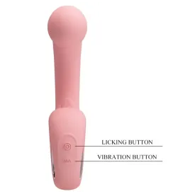 PRETTY LOVE - VIBRATEUR POINT G STIMULATEUR DE CLITORIS ERYNNYES 10 VIBRATIONS ROSE