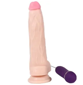 SHEQU - HOLY DRAGON VIBRATORDILDO MIT FERNBEDIENUNG 20,5 CM