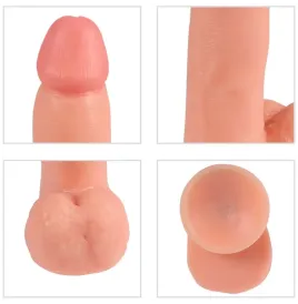 SHEQU - ADAM VIBRATORDILDO MIT FERNBEDIENUNG 21 CM
