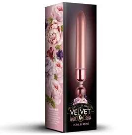 ROCKS-OFF - BALA VIBRADORA TOUCH OF VELVET ROSE BLOOM 10 VELOCIDADES