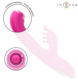 INTENSE - CHRISTINA VIBRADOR MULTIFUNCIÓN RABBIT 22.5 CM ROSA