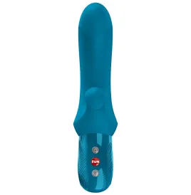 FUN FACTORY - BI STRONIC CURVE THRUSTING RABBIT PULSATORS AQUAMARINE