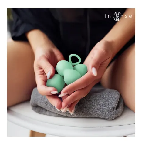 INTENSE - KIT PALLINE KEGEL CHARLI VERDE CHIARO