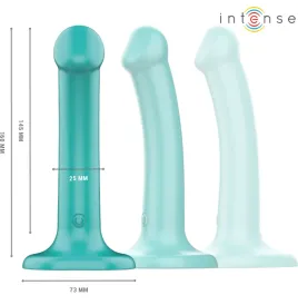 INTENSE - KATIE VIBRATORE CON VENTOSA 10 VIBRAZIONI TELECOMANDO BLU