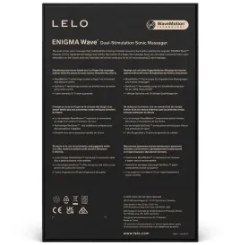 LELO - ENIGMA WAVE TRIPLE VIBRATION MASSAGER BLACK