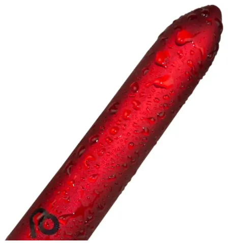 ROCKS-OFF - RECHARGEABLE VIBRATING BULLET POPPY RED