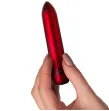 ROCKS-OFF - RECHARGEABLE VIBRATING BULLET POPPY RED ROCKS-OFF - RECHARGEABLE VIBRATING BULLET POPPY RED