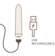 ROCKS-OFF - RECHARGEABLE VIBRATING BULLET POPPY RED ROCKS-OFF - RECHARGEABLE VIBRATING BULLET POPPY RED