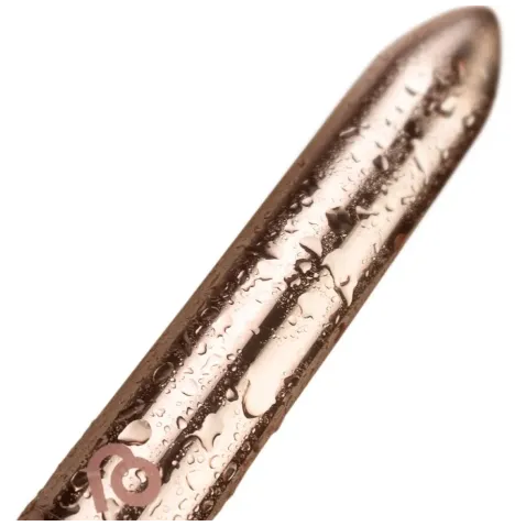 ROCKS-OFF - RECHARGEABLE VIBRATING BULLET GOLDEN ROSE
