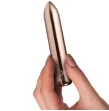 ROCKS-OFF - RECHARGEABLE VIBRATING BULLET GOLDEN ROSE ROCKS-OFF - RECHARGEABLE VIBRATING BULLET GOLDEN ROSE
