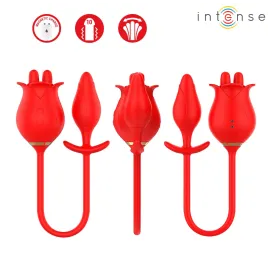 INTENSE - MELANIE DOBLE ESTIMULADOR CLÍTORIS CON LENGUA ZIGZAG