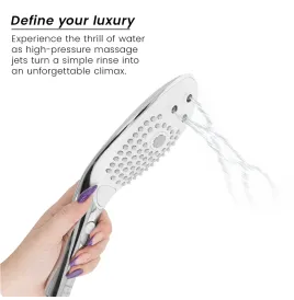 WOMANIZER - POMMEAU DE DOUCHE STIMULANT CLITORIAL WAVE CHROME