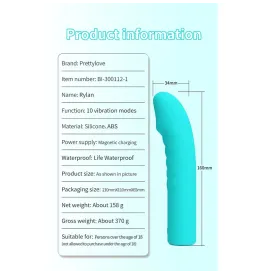PRETTY LOVE - RYLAN G-SPOT BLUE VIBRATOR
