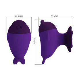 PRETTY LOVE - DOLPHIN MINI VIBRATOR MIT CLIP