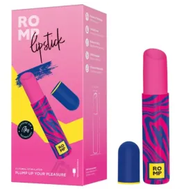 ROMP - LIPSTICK ESTIMULADOR DE CLÍTORIS PINTALABIOS 7 NIVELES