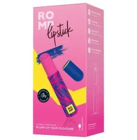 ROMP - LIPSTICK ESTIMULADOR DE CLÍTORIS PINTALABIOS 7 NIVELES