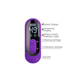 PRETTY LOVE - SABIEN RABBIT VIBRATOR MIT KLOPFSTIMULATION UND LILA LED