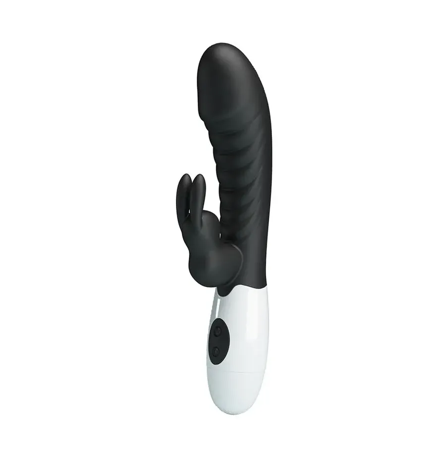 PRETTY LOVE - VIBRATORE A CONIGLIO NAUGHTY BUNNY CON 30 FUNZIONI NERO PRETTY LOVE - VIBRATORE A CONIGLIO NAUGHTY BUNNY CON 30 FUNZIONI NERO