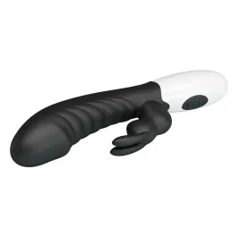 PRETTY LOVE - NAUGHTY BUNNY 30 FUNCTION RABBIT VIBRATOR BLACK