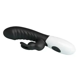 PRETTY LOVE - VIBRATORE A CONIGLIO NAUGHTY BUNNY CON 30 FUNZIONI NERO