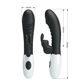 PRETTY LOVE - VIBRATORE A CONIGLIO NAUGHTY BUNNY CON 30 FUNZIONI NERO