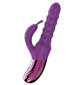 SHE.E.O - VIBRATORE A SPIRALE CON CONIGLIO VIOLA