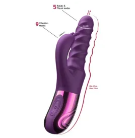 SHE.E.O - PURPLE RABBIT SWIRL VIBRATOR