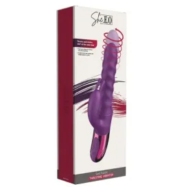 SHE.E.O - VIBRADOR RABBIT SWIRL MORADO
