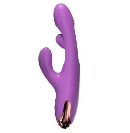 SHE.E.O - RABBIT G-SPOT VIBRATOR WITH DIGITAL MOVEMENT PURPLE