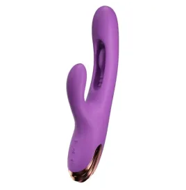 SHE.E.O - VIBRATORE PER IL PUNTO G A FORMA DI CONIGLIO CON MOVIMENTO DIGITALE VIOLA