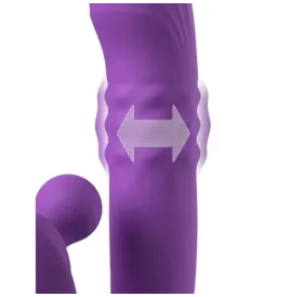 FANTASY FOR HER - HARMONI PRO VIBRATORE A CONIGLIO VIOLA PER LA STIMOLAZIONE DEL PUNTO G E DEL CLITORIDE
