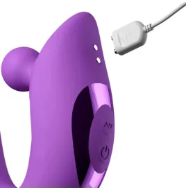 FANTASY FOR HER - HARMONI PRO PURPLE VIBRADOR RABBIT PARA PUNTO G Y CLÍTORIS